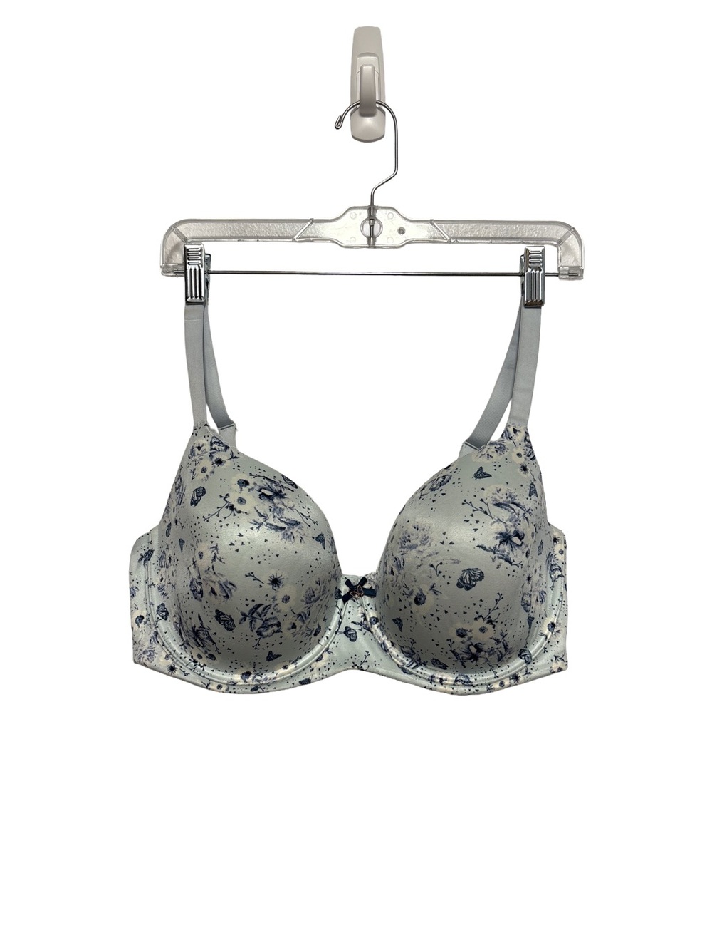 Victoria’s Secret Body by Victoria Lightly Lined Demi Bra Ballad Blue Floral